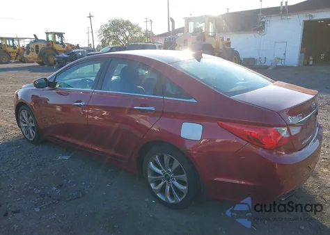 2011 Hyundai Sonata Se 2.0T from USA, damaged, VIN 5NPEC4AB8BH215507
